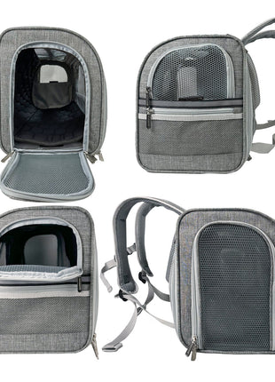 Mr. Peanut's Monterey Series Airline Compliant Horizontal Backpack Pet Carrier