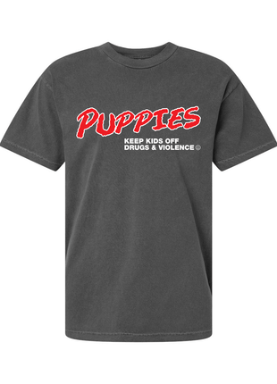 Puppies Keep Kids Off Drugs and Alcohol| Uni-Sex Crewneck Tee - Pup List