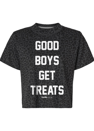 Good Boys Get Treats Crop Top | Gift for Dog Lovers & Pup Owners