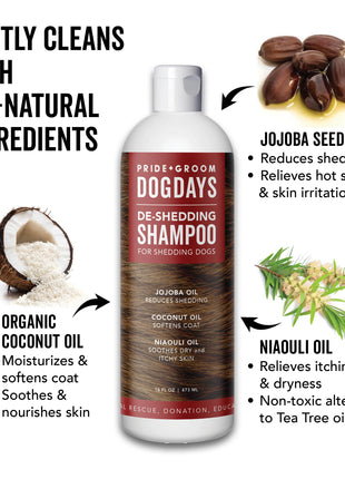DOGDAYS De-Shedding Dog Shampoo