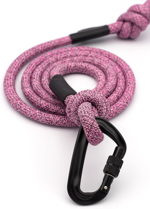 Adventure Style Mountain Blush Climbing Rope Dog Leash