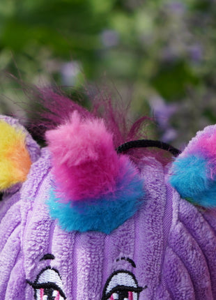 Rainbow Unicorn Knottie® Plush Dog Toy
