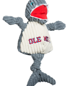 NCAA Ole Miss (U. of Mississippi), Tony Land Shark Knottie® Plush Dog Toy