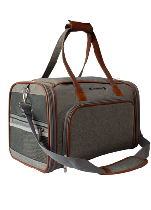 Mr. Peanut's Gold Series Standard Size Airline Compliant Double Expandable Pet Carrier