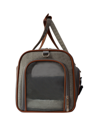 Mr. Peanut's Gold Series Standard Size Airline Compliant Double Expandable Pet Carrier