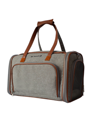 Mr. Peanut's Gold Series Standard Size Airline Compliant Double Expandable Pet Carrier