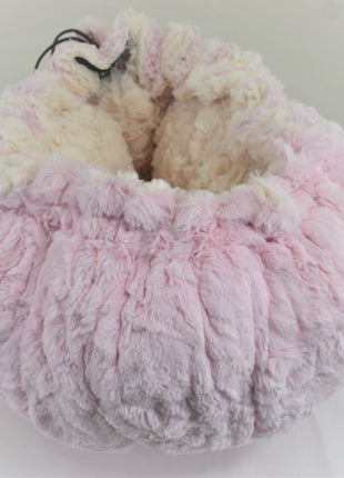 Baby Pink Mink & Cream Swaddle Bed