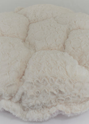 Baby Pink Mink & Cream Swaddle Bed