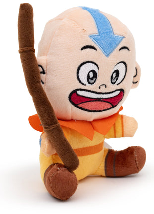 Dog Toy Squeaker Plush - Avatar the Last Airbender Avatar Aang Sitting Full Body Pose