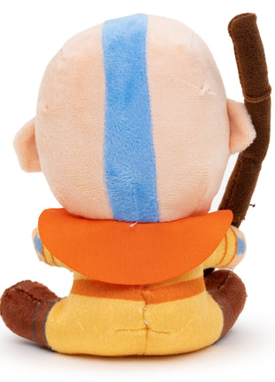 Dog Toy Squeaker Plush - Avatar the Last Airbender Avatar Aang Sitting Full Body Pose