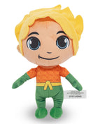 Dog Toy Squeaker Plush - DC Super Friends Collection Chibi Aquaman Full Body Standing Pose