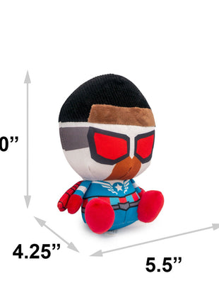 Dog Toy Squeaker Plush - Avengers Kawaii Falcon Full Body Sitting Pose