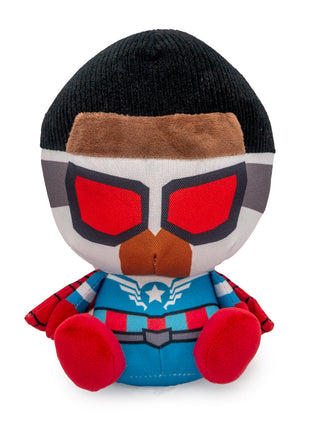 Dog Toy Squeaker Plush - Avengers Kawaii Falcon Full Body Sitting Pose