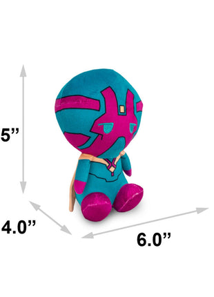 Dog Toy Squeaker Plush - Avengers Kawaii Vision Full Body Sitting Pose
