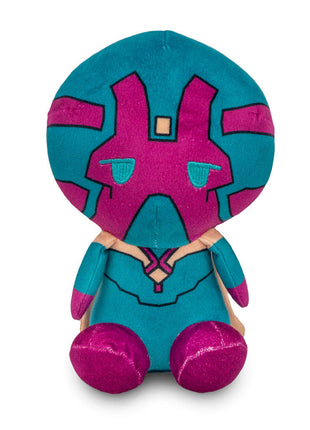 Dog Toy Squeaker Plush - Avengers Kawaii Vision Full Body Sitting Pose