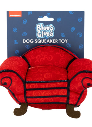 Dog Toy Squeaker Plush - Blue's Clues Thinking Chair Replica