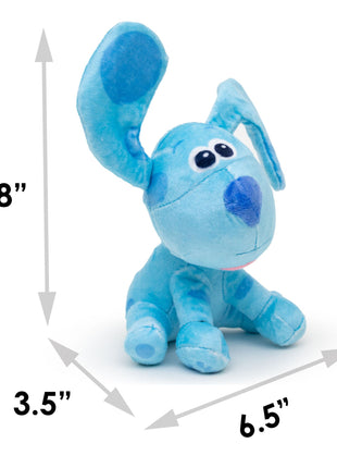 Dog Toy Squeaker Plush - Blue's Clues Blue Full Body Sitting Pose