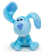 Dog Toy Squeaker Plush - Blue's Clues Blue Full Body Sitting Pose