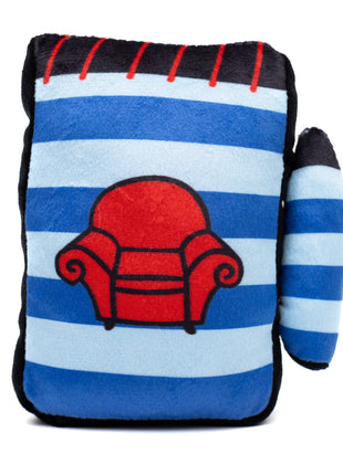 Dog Toy Squeaker Plush - Blue's Clues Handy Dandy Notebook Replica