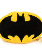 DTPT-BMDV Dog Toy Squeaky Plush - Batman Bat Icon Yellow Black