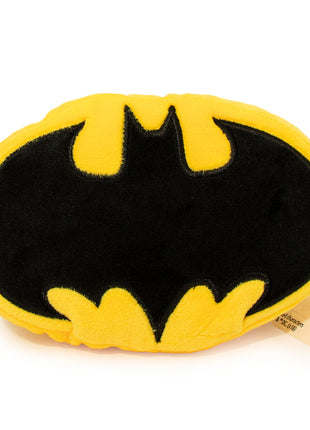 DTPT-BMDV Dog Toy Squeaky Plush - Batman Bat Icon Yellow Black