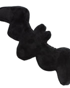 Dog Toy Squeaker Plush - Batman Bat Shape Black