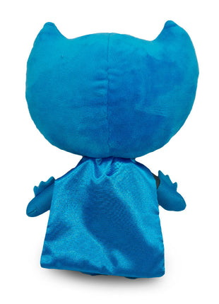 Dog Toy Squeaker Plush - Batman Full Body Standing Pose with Blue Cape
