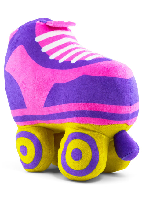 Dog Toy Squeaker Plush - Barbie Roller Skate Replica Pink/Blue