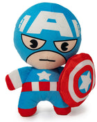 Dog Toy Squeaky Plush - Kawaii Captain America Standing Pose