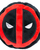 Dog Toy Squeaky Plush - Deadpool Logo Black Red White