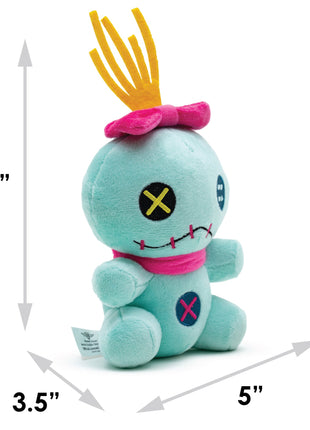 Dog Toy Squeaker Plush - Lilo and Stitch Scrump Sitting Pose