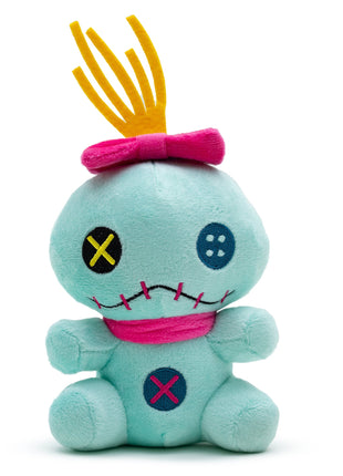 Dog Toy Squeaker Plush - Lilo and Stitch Scrump Sitting Pose