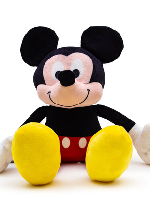 Dog Toy Squeaker Plush - Mickey Mouse Full Body Sitting Pose