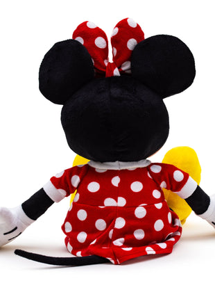 Dog Toy Squeaker Plush - Disney Minnie Mouse Smiling Sitting Pose