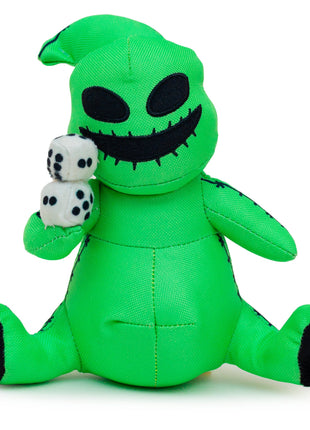 Dog Toy Squeaker Plush - The Nightmare Before Christmas Oogie Boogie Dice Sitting Pose