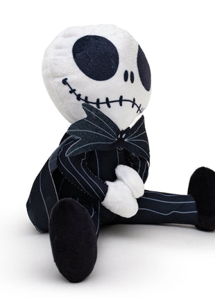 Dog Toy Squeaker Plush - The Nightmare Before Christmas Jack Sitting Pose