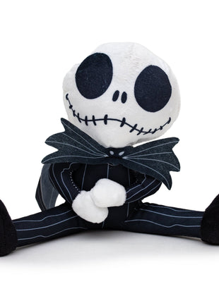 Dog Toy Squeaker Plush - The Nightmare Before Christmas Jack Sitting Pose