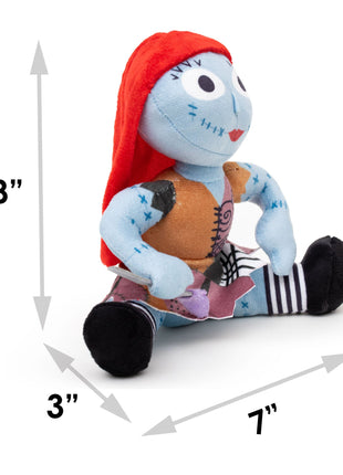 Dog Toy Squeaker Plush - The Nightmare Before Christmas Sally Sitting Pose