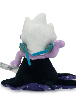 Dog Toy Squeaker Plush - The Little Mermaid Villain Ursula Full Body Pose with Flotsam and Jetsam