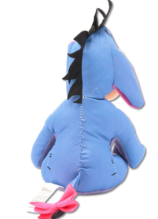 Dog Toy Ballistic Squeaker - Winnie the Pooh Eeyore Sitting Pose Blue - Pup List
