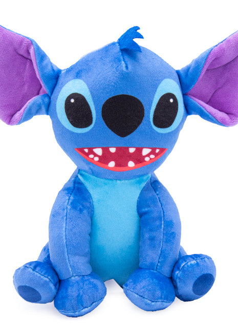 Dog Toy Squeaker Plush - Lilo and Stitch Stitch Full Body Sitting Pose