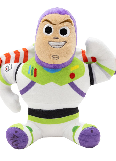 Dog Toy Squeaker Plush - Pixar Toy Story Buzz Lightyear Full Body Pose