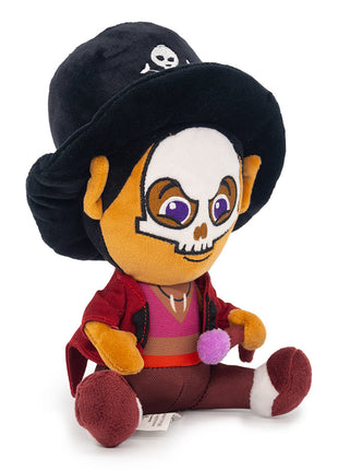 Dog Toy Squeaker Plush - The Princess and the Frog Villain Dr. Facilier Shadow Man Sitting Pose