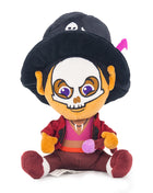 Dog Toy Squeaker Plush - The Princess and the Frog Villain Dr. Facilier Shadow Man Sitting Pose