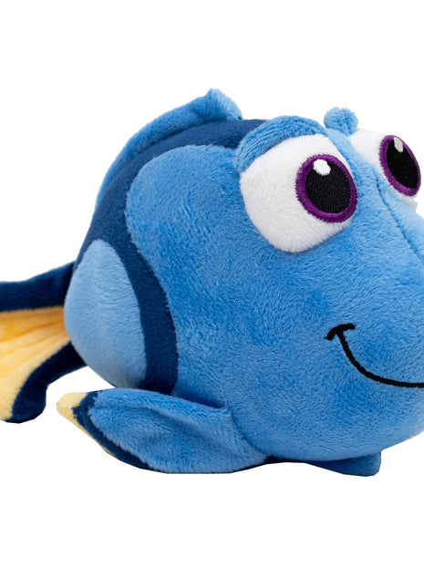 Dog Toy Squeaker Plush - Pixar Finding Nemo Dory Blue Tang Fish Full Body Pose