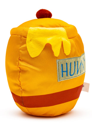 Dog Toy Ballistic Squeaker - Winnie the Pooh Hunny Pot Yellow