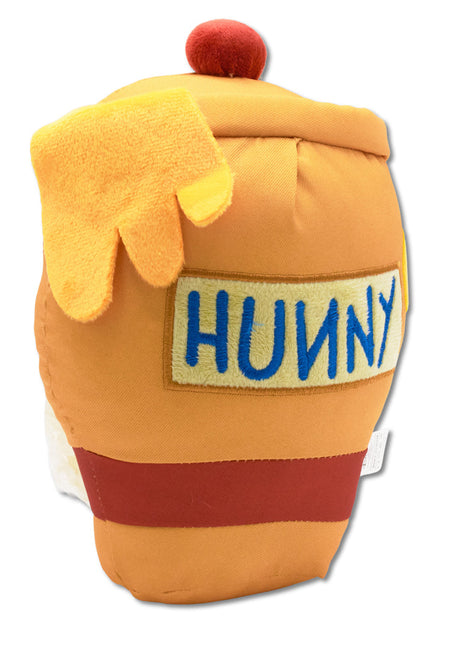 Dog Toy Ballistic Squeaker - Winnie the Pooh Hunny Pot Yellow - Pup List