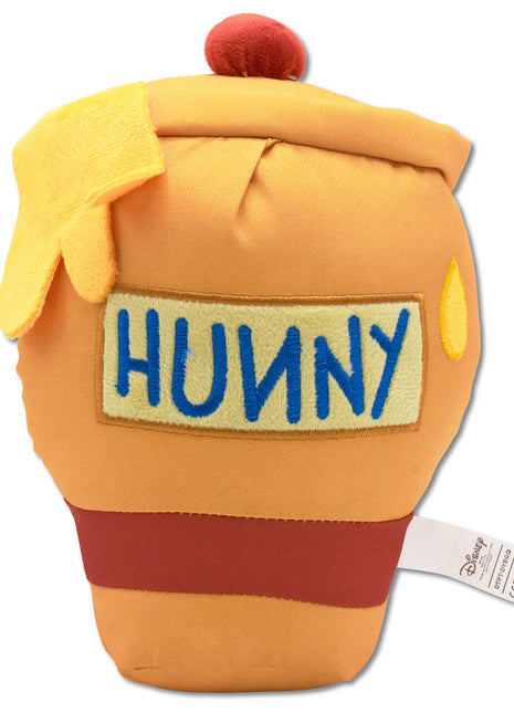 Dog Toy Ballistic Squeaker - Winnie the Pooh Hunny Pot Yellow - Pup List