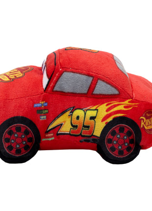 Dog Toy Squeaker Plush - Pixar Car Lightning McQueen Race Car Replica