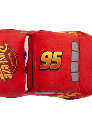 Dog Toy Squeaker Plush - Pixar Car Lightning McQueen Race Car Replica